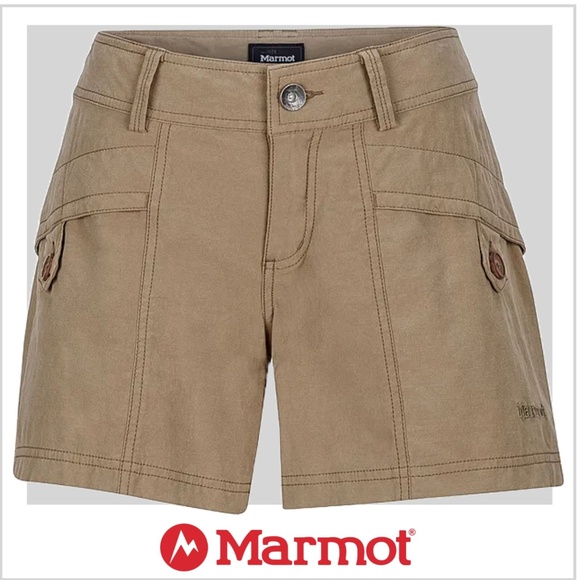 Women's Marmot Ginny Short | Color: Brown | Sz: 2 - Picture 1 of 11